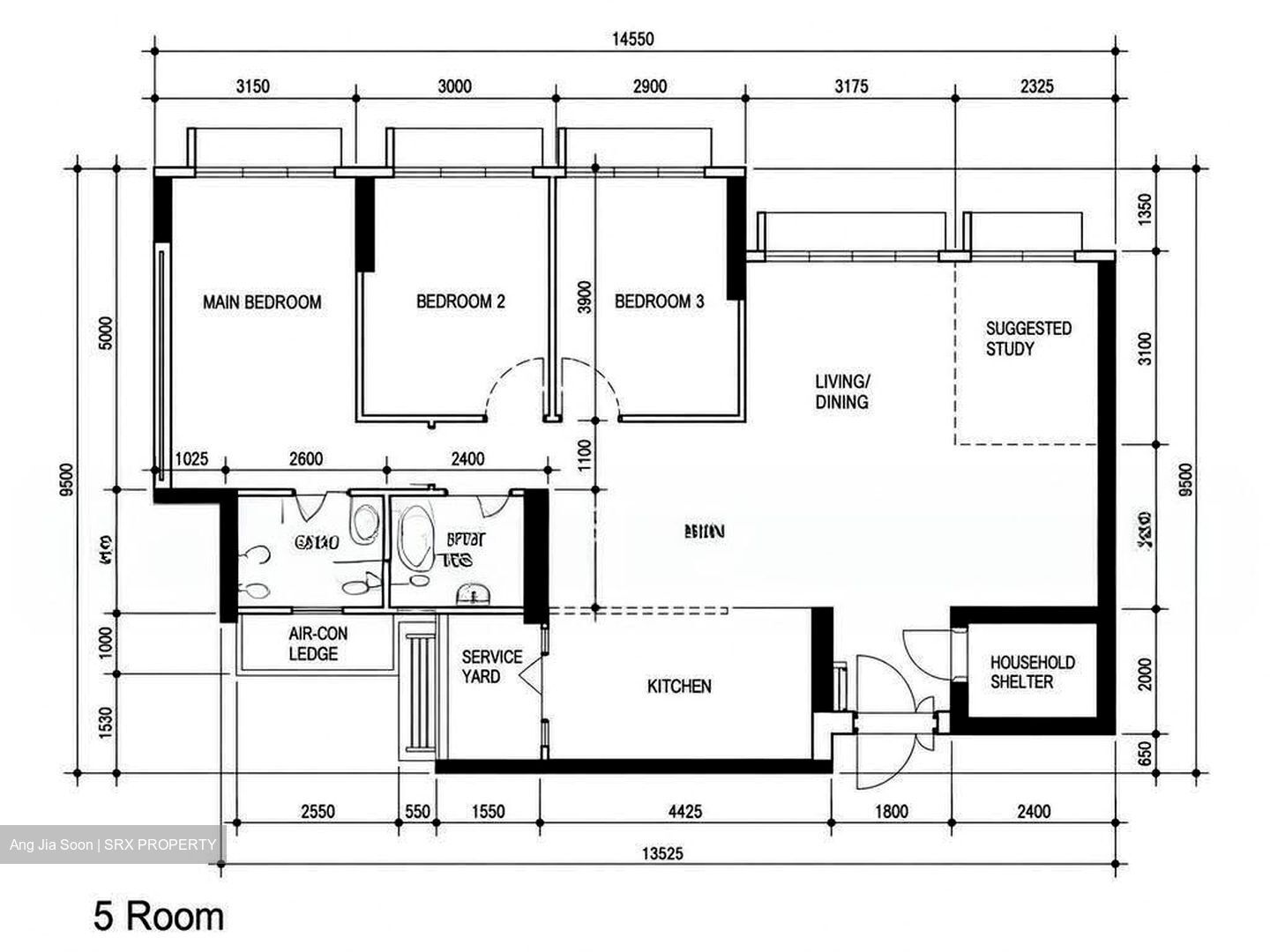 Blk 109A Alkaff Oasis (Toa Payoh), HDB 5 Rooms #622653691